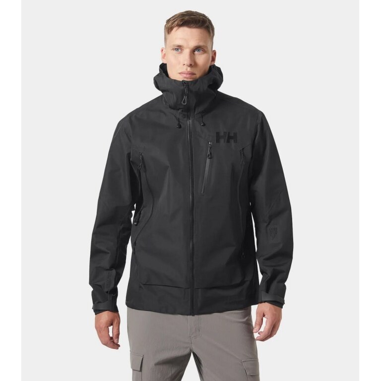 Helly Hansen Softshell Jacket Odin 9 Worlds Infinity (waterproof, windproof, breathable) black Men