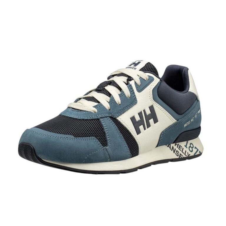 Helly Hansen Anakin Leather 2 Sneakers (Full Grain Leather) Alpine Blue Men's