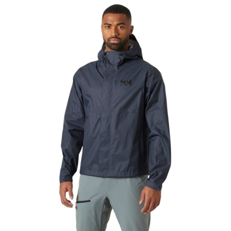 Helly Hansen Loke 2.0 Softshell Jacket (lightweight, waterproof, windproof, breathable) navy blue men's
