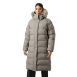 Helly Hansen Aria Long Parka Winter Coat (very warm, synthetic insulation) grey ladies