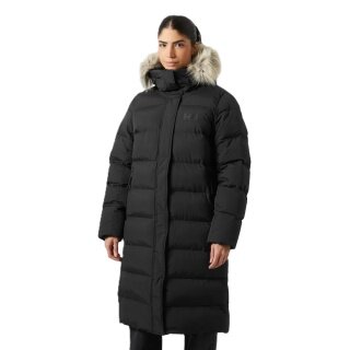 Helly Hansen Aria Long Parka Winter Coat (very warm, synthetic insulation) black ladies
