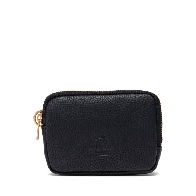 Herschel Oxford Pouch Wallet Vegan Leather - black