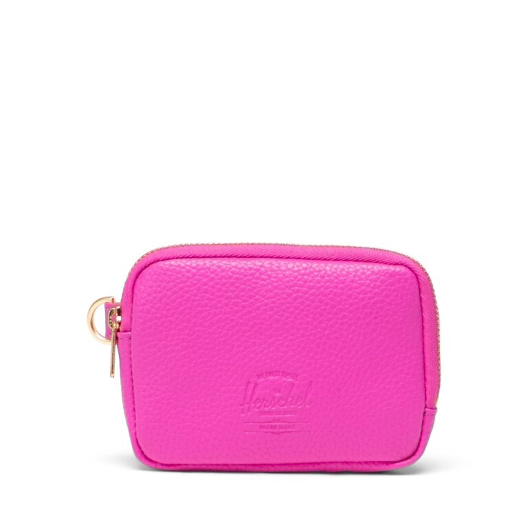 Herschel Oxford Pouch Wallet Vegan Leather - pink
