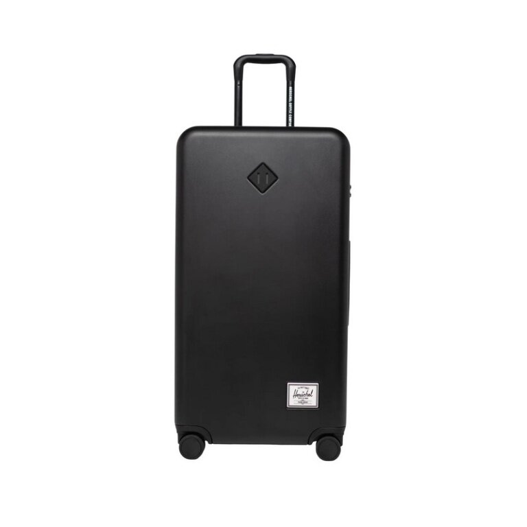 Herschel Travel Heritage Hardshell Large Luggage (95 Litres, with Wheels) - black
