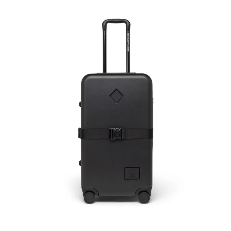 Herschel Travel Heritage™ Hardshell Medium Luggage Expandable (66 Litres, with wheels) - black
