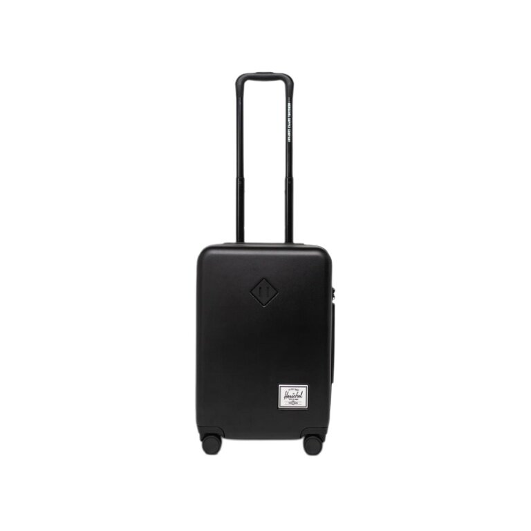 Herschel Travel Heritage™ Hardshell Large Carry-On Luggage (42 Litres, with Wheels) - black
