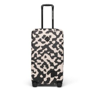 Herschel Travel Heritage Hardshell Medium Luggage (67 Litres, with Wheels) - black/white