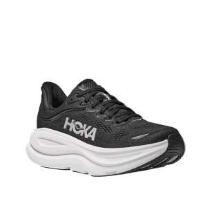 Hoka running shoes Bondi 9 (cushioning) black/white men's
