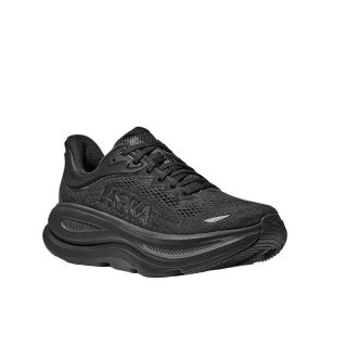 Hoka running shoes Bondi 9 (cushioning) black ladies