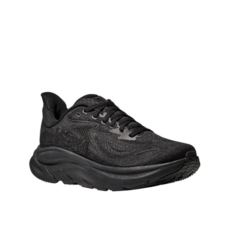 Hoka running shoes Clifton 10 (cushioning) black men's