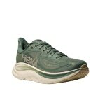 Hoka running shoes Clifton 10 (cushioning) green men's