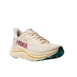 Hoka running shoes Clifton 10 (cushioning) beige ladies