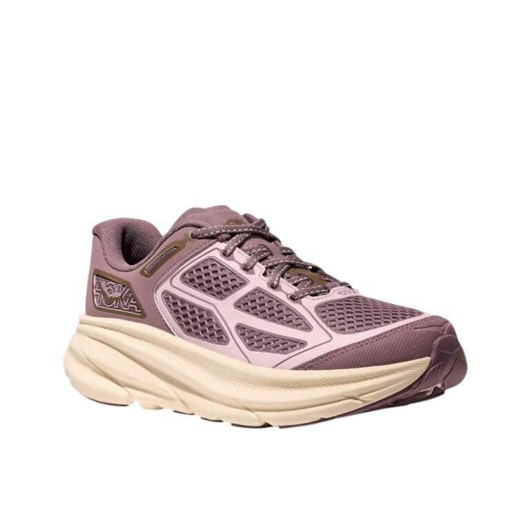 Hoka running shoes Clifton One 9 mauve pink ladies