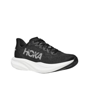 Hoka running shoes Mach 7 (cushioning) black/white men's