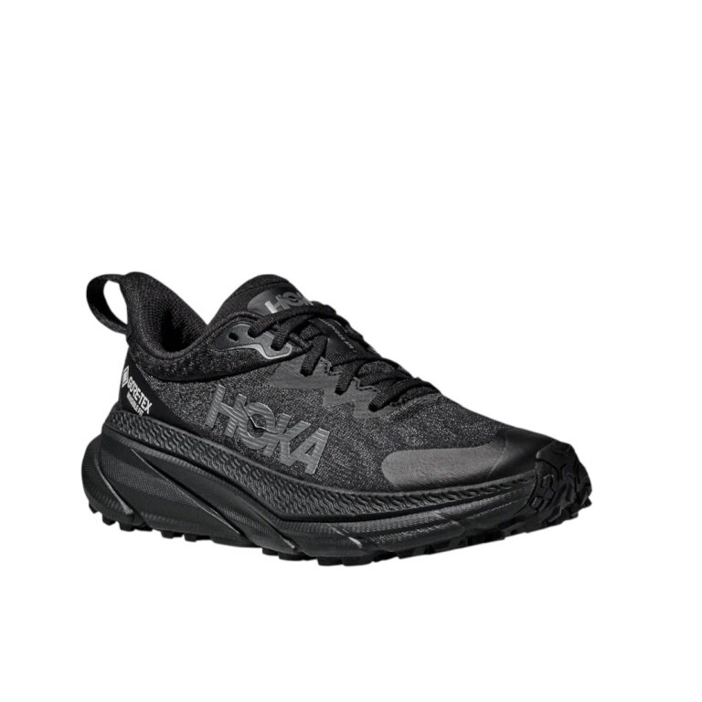 Hoka Trail Running Shoes Challenger 7 GTX (waterproof) black ladies