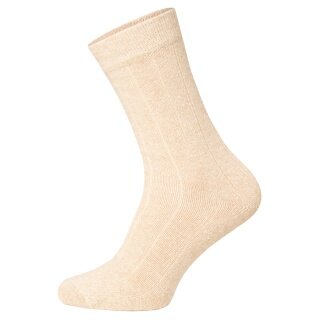 HomeOfSocks Daily Sock The Goat (Merino and Cashmere) beige - 2 pairs