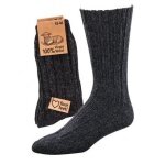 HomeOfSocks Wool Socks 100% Virgin Wool grey - 1 Pair