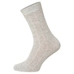 HomeOfSocks Wool Sock Luxurious (Merino Wool and Cashmere) Grey - 2 Pairs