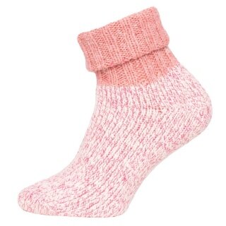 HomeOfSocks Wool Sock Pastel Pink - 1 Pair
