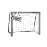 Hudora Football Goal Expert 120 (stable, durable, weather-resistant) white - 120x80x60cm
