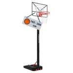 Hudora Basketball Stand RoCo 260 (height adjustable/stable/safe/durable) - 165cm-260cm