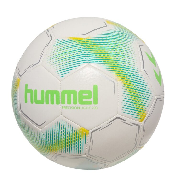 hummel Football hmlPRECISION Light 290 (Size 4) white/green/yellow - 1 ball