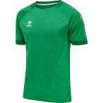 hummel Sport T-shirt hmlLEAD Poly Jersey (Mesh material) Short sleeve green Men