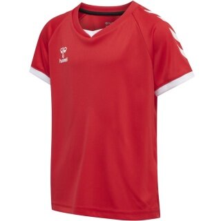hummel Sport T-shirt hmlCORE Volley Tee (Polyester, Jersey fabric) Short sleeve red Children