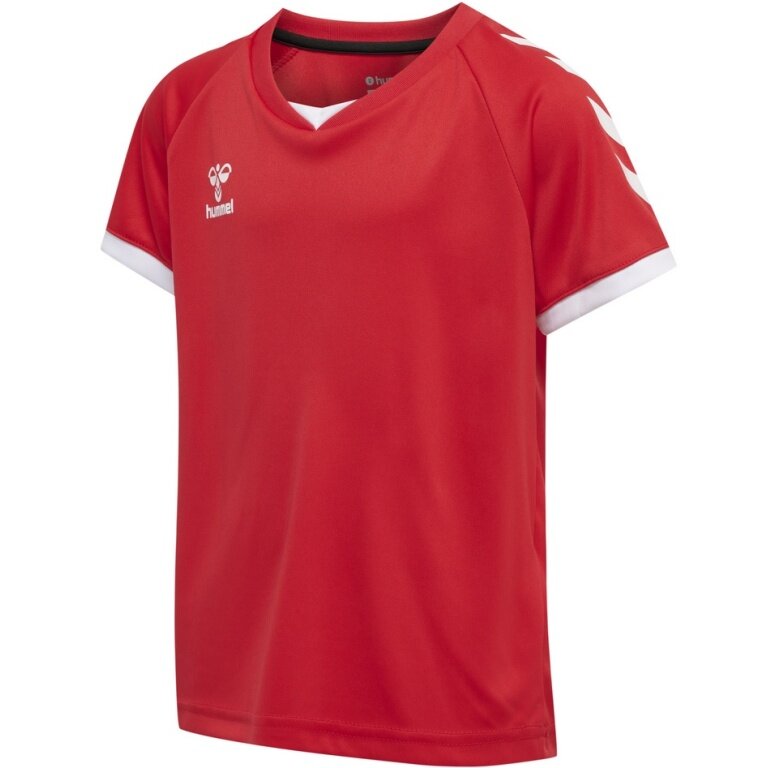 hummel Sport T-shirt hmlCORE Volley Tee (Polyester, Jersey fabric) Short sleeve red Children