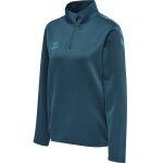 hummel Sport Long Sleeve Shirt hmlCORE XK Half-Zip Sweat (Polyester Sweat Fabric) coral blue Women
