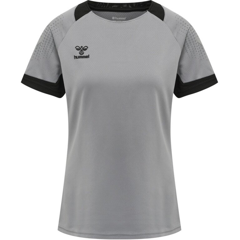 hummel Sport Shirt (Jersey) hmlLEAD Poly Jersey (Mesh Material) grey Women