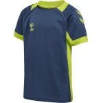 hummel Sport T-shirt hmlLEAD Poly Jersey (Mesh material) Short sleeve denim blue Children