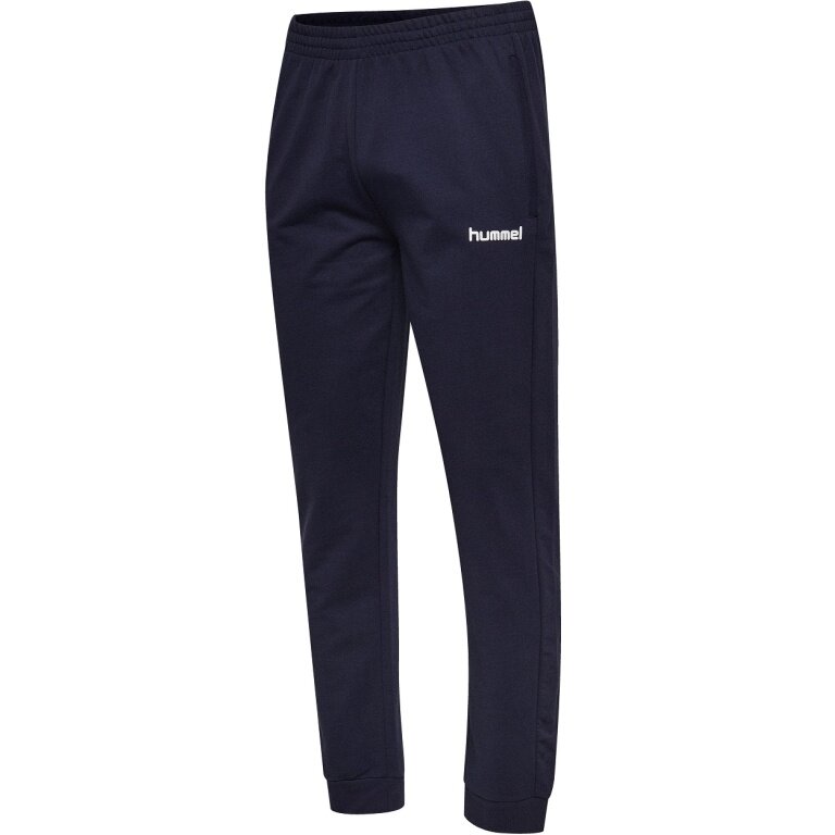 hummel Leisure Trousers hmlGO Cotton Pant (Cotton) long navy blue Men