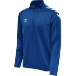 hummel Sport long-sleeved shirt hmlCORE XK Half-Zip Poly Sweat (Polyester sweat fabric) dark blue Men