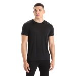Icebreaker Functional T-shirt Sphere II SS - Merino Wool, Cool-Lite - moisture-regulating - black Men