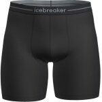 Icebreaker Boxer Shorts Anatomica Long (Merino Wool, longer cut) Underwear black Men (Kopie)