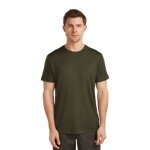 Icebreaker Wander/Leisure T-shirt Merino 150 Tech Lite III (100% Merino wool) dark green loden men's