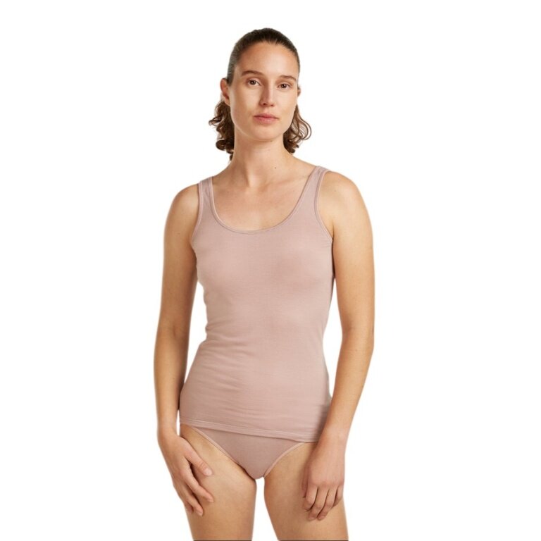 Icebreaker Underwear Tank Top Siren - Merino Wool - Pink Ladies