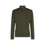 Icebreaker Wander-/Freizeitjacke Merino 260 Quantum IV Zip (Merino wool) loden green men's