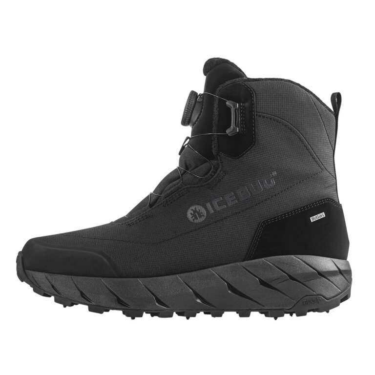 Icebug Winter Boots Alne BUGrip (BOA Lacing System, waterproof, with spikes) black men's