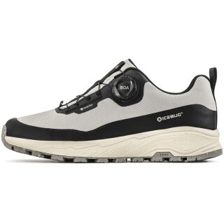 Icebug Trail Running Shoes Haze M BOA Lacing System RB9X GTX (waterproof) clay/light grey men's