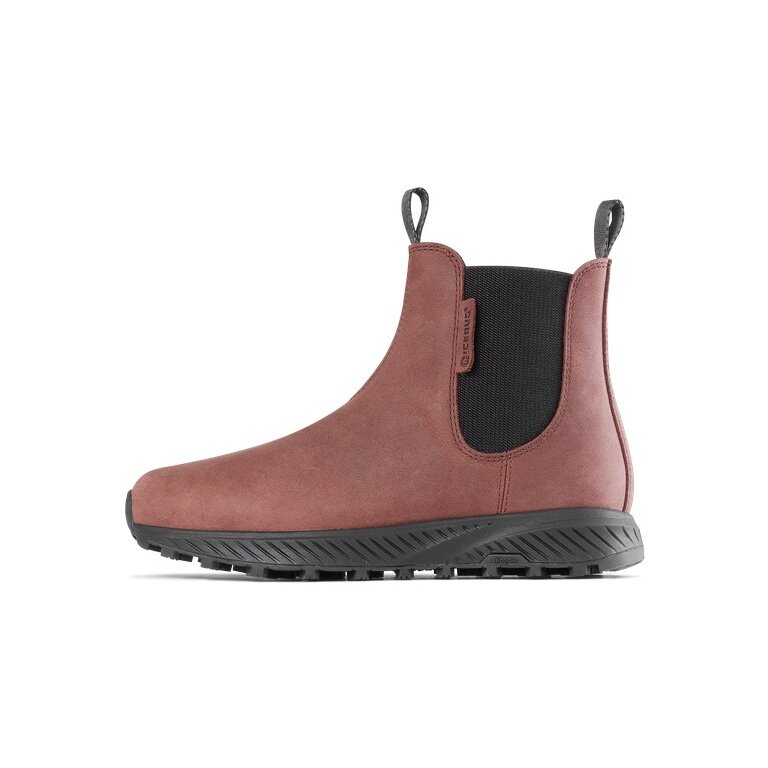 Icebug ankle boot Nausta Biosole (nubuck leather, water-repellent) bordeaux/red men