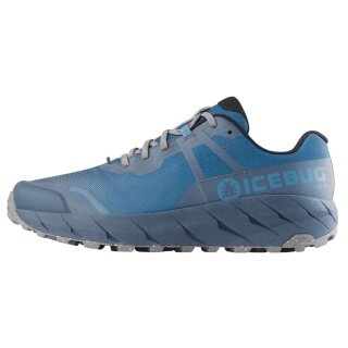 Icebug Trail Running Shoes Arcus RB9X sapphire blue/stone grey men's