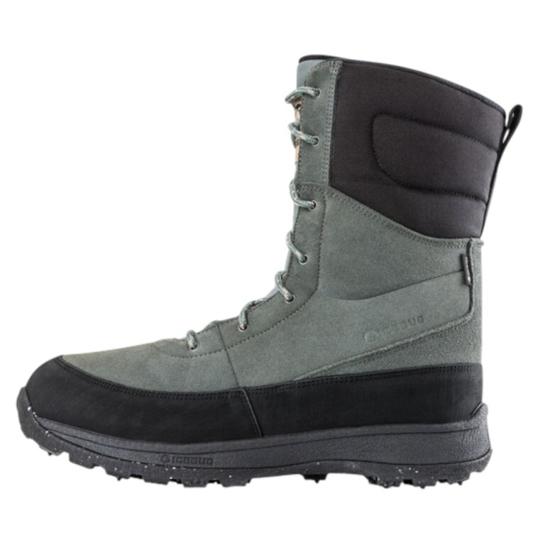 Icebug Winter Boots Torne 2 Biosole GTX (Nubuck Leather, Waterproof, Wide) Pine Grey/Black Ladies