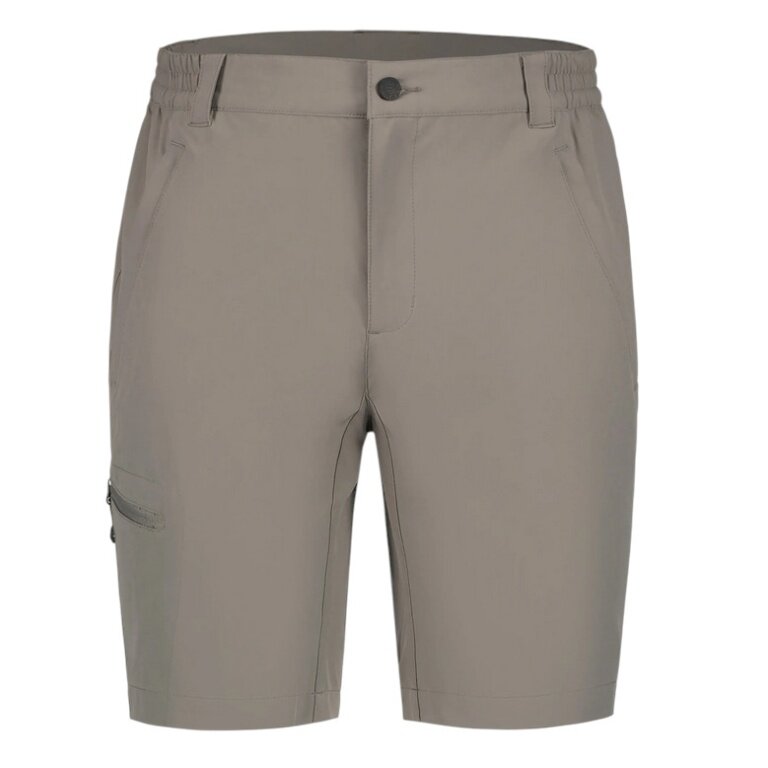 Icepeak Berwyn Bermuda Walking Trousers (4-Way Stretch) Short Granite Grey Men's