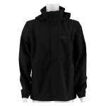Jack Wolfskin Stormy Point 2-Layer Rain Jacket (Weatherproof Jacket, Waterproof/Windproof, Breathable) Black Men