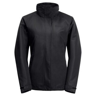 Jack Wolfskin All-Season Jacket Geisshorn 3in1 (water/windproof, breathable, warm) black Women