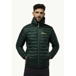 Jack Wolfskin Winter Down Jacket Passamani 2024 (very warm, waterproof, windproof) dark olive green men's