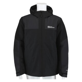 Jack Wolfskin Winter Jacket Jasper (very waterproof and windproof, breathable) black men's