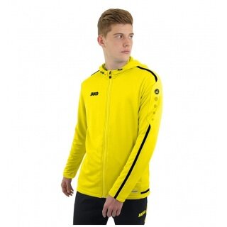 JAKO Hooded Jacket Striker 2.0 neon yellow/black Men